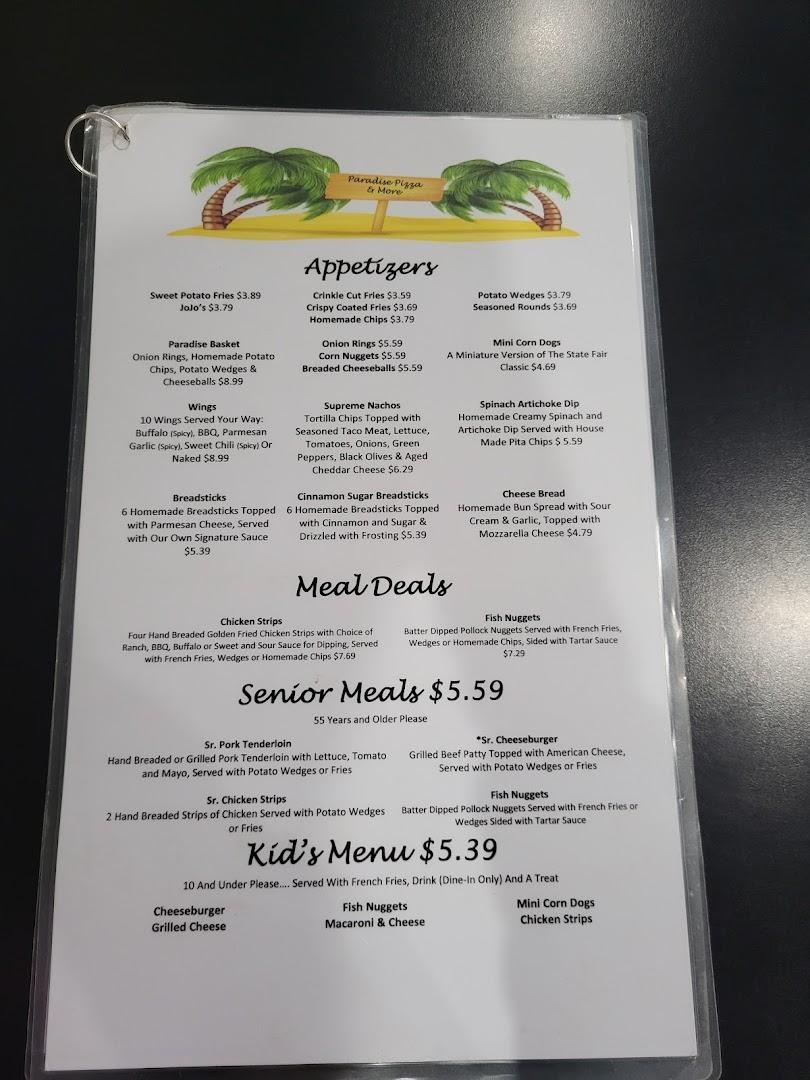 Paradise Pizza & More